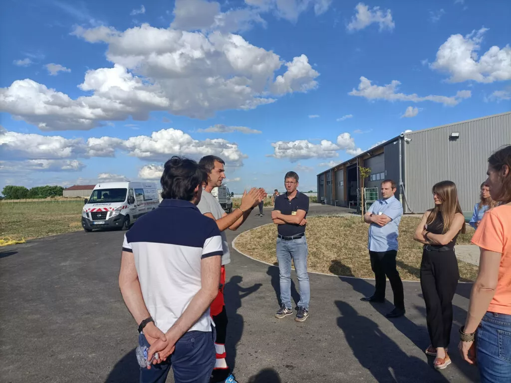 Visite des vergers bio PROMUT - club RSE France Qualité Performance