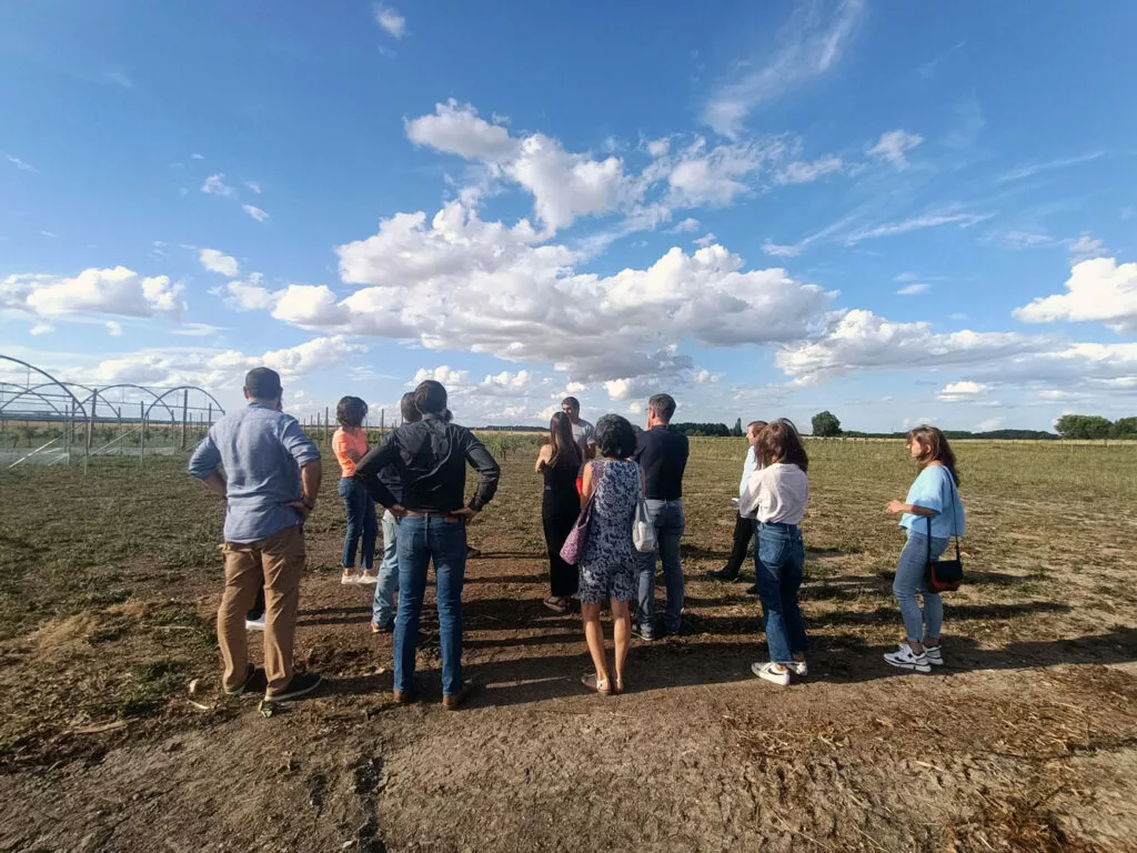 Visite des vergers bio PROMUT - club RSE France Qualité Performance